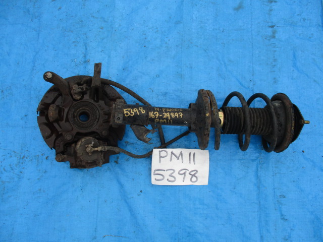 Used Nissan  BRAKE CALIPER AND CLIP FRONT LEFT